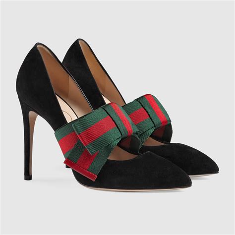 gucci bow high heel pumps|gucci pumps nordstrom.